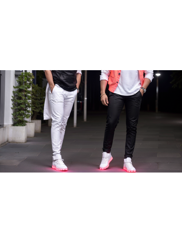 LED Light Multi Color Recharging Lighting Shoes